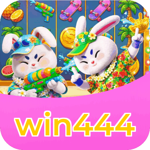 Interface do aplicativo win444 mostrando jogos disponíveis no iOS e Android